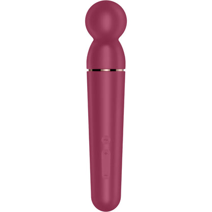 Satisfyer Planet Wand-Er Vibrator Massager Berry | Niks.fi verkkokauppa
