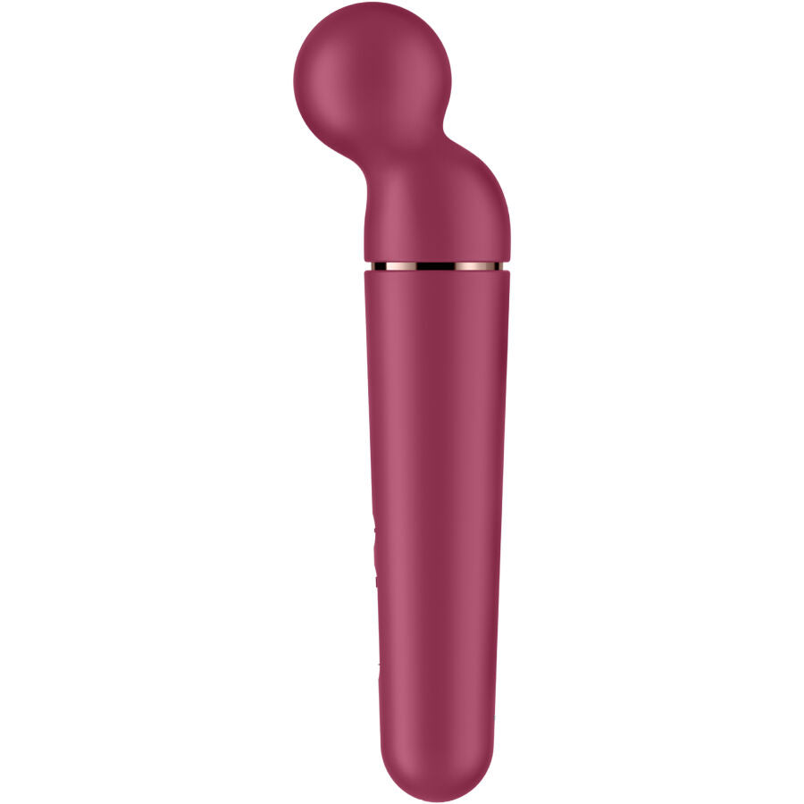 Satisfyer Planet Wand-Er Vibrator Massager Berry | Niks.fi verkkokauppa