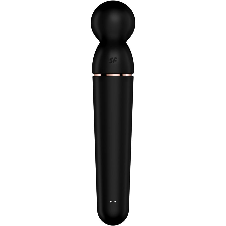 Satisfyer Planet Wand-Er Vibrator Massager Black | Niks.fi verkkokauppa