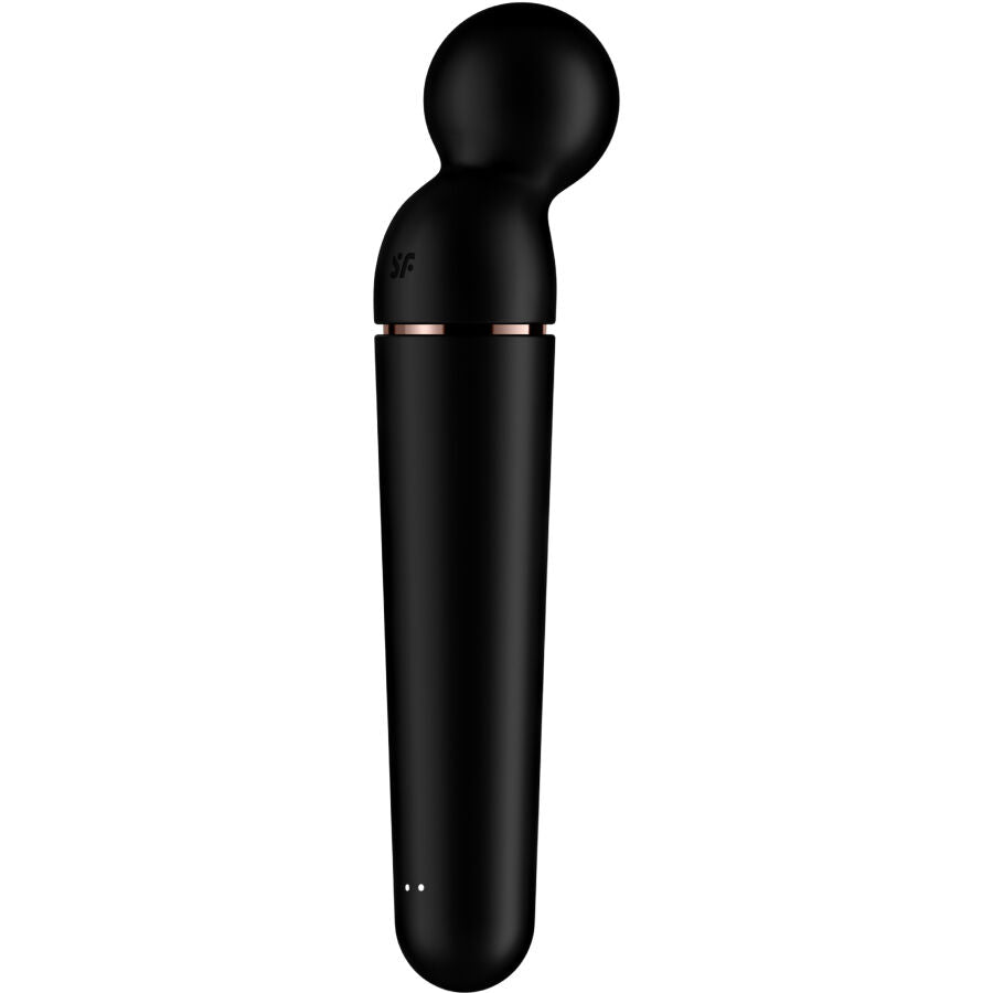 Satisfyer Planet Wand-Er Vibrator Massager Black | Niks.fi verkkokauppa