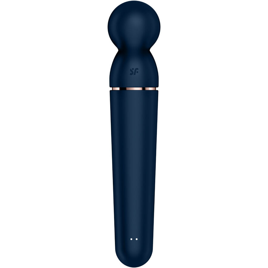 Satisfyer Planet Wand-Er Vibrator Massager Blue | Niks.fi verkkokauppa