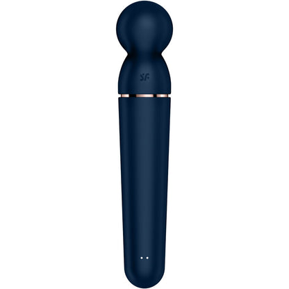 Satisfyer Planet Wand-Er Vibrator Massager Blue | Niks.fi verkkokauppa