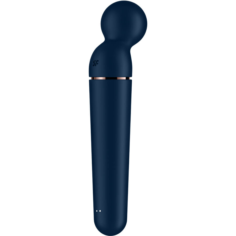 Satisfyer Planet Wand-Er Vibrator Massager Blue | Niks.fi verkkokauppa