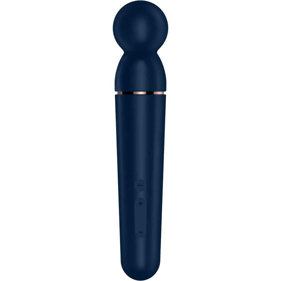 Satisfyer Planet Wand-Er Vibrator Massager Blue | Niks.fi verkkokauppa