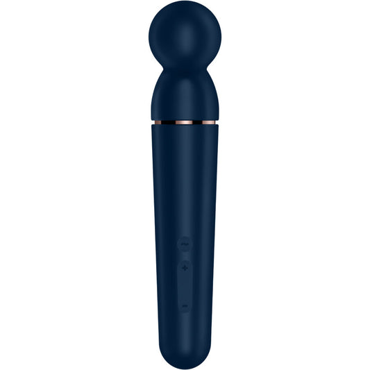 Satisfyer Planet Wand-Er Vibrator Massager Blue | Niks.fi verkkokauppa