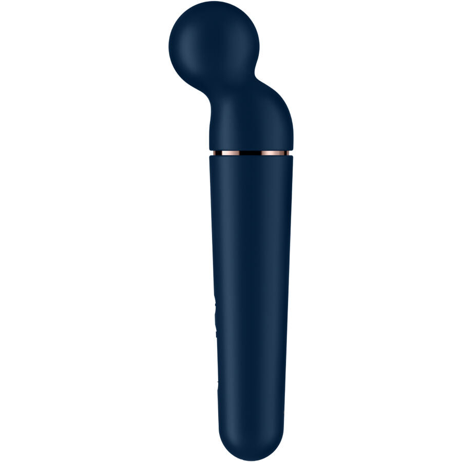 Satisfyer Planet Wand-Er Vibrator Massager Blue | Niks.fi verkkokauppa