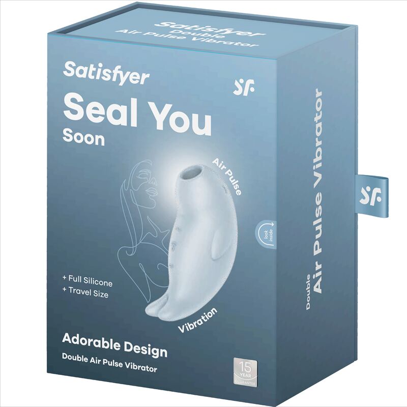 Satisfyer Seal You Soon Clitoris Sucker | Niks.fi verkkokauppa