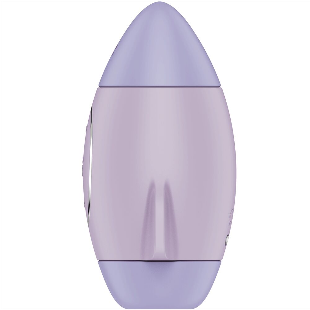 Satisfyer Mission Control Lilac Small Double Impulse Vibrator | Niks.fi verkkokauppa