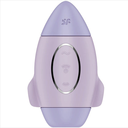 Satisfyer Mission Control Lilac Small Double Impulse Vibrator | Niks.fi verkkokauppa