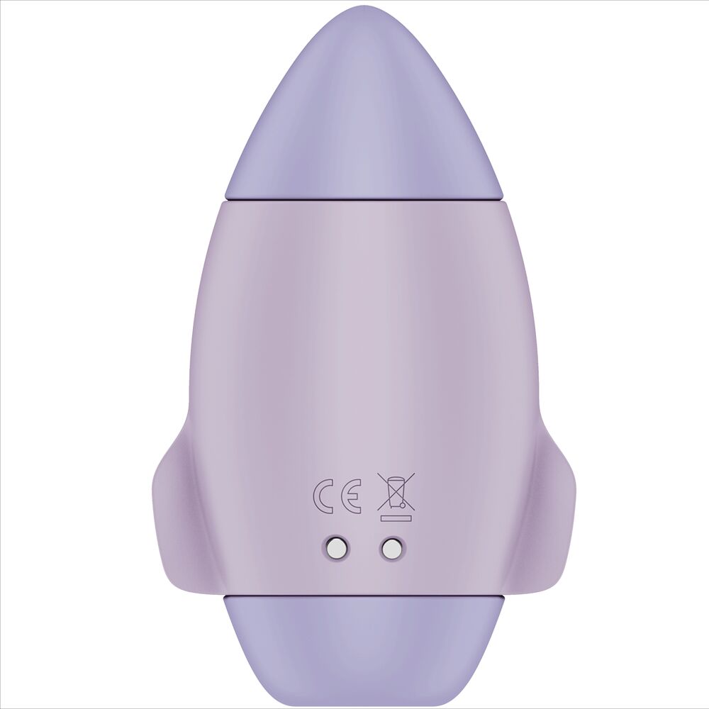 Satisfyer Mission Control Lilac Small Double Impulse Vibrator | Niks.fi verkkokauppa