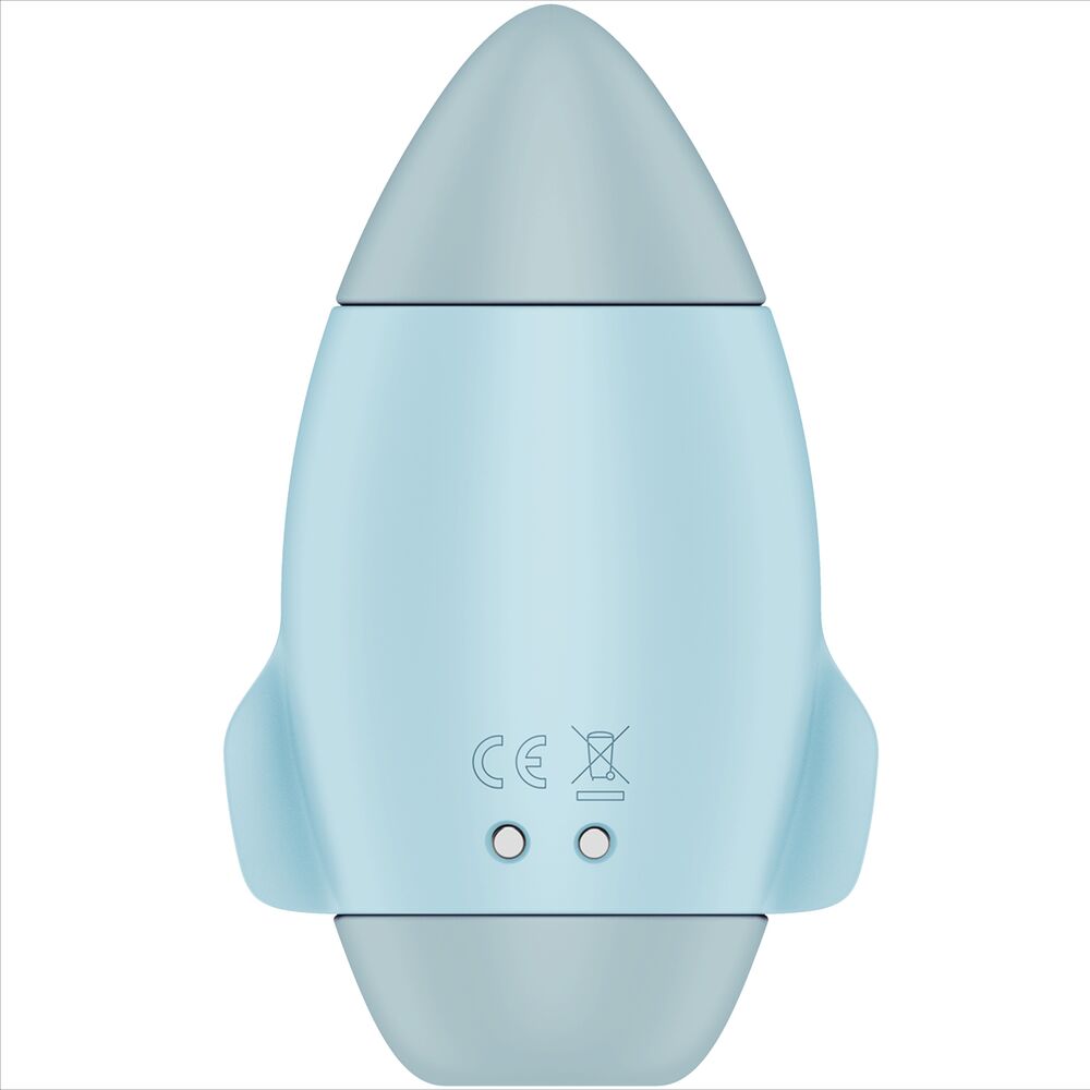 Satisfyer Mission Control Blue Small Double Impulse Vibrator | Niks.fi verkkokauppa
