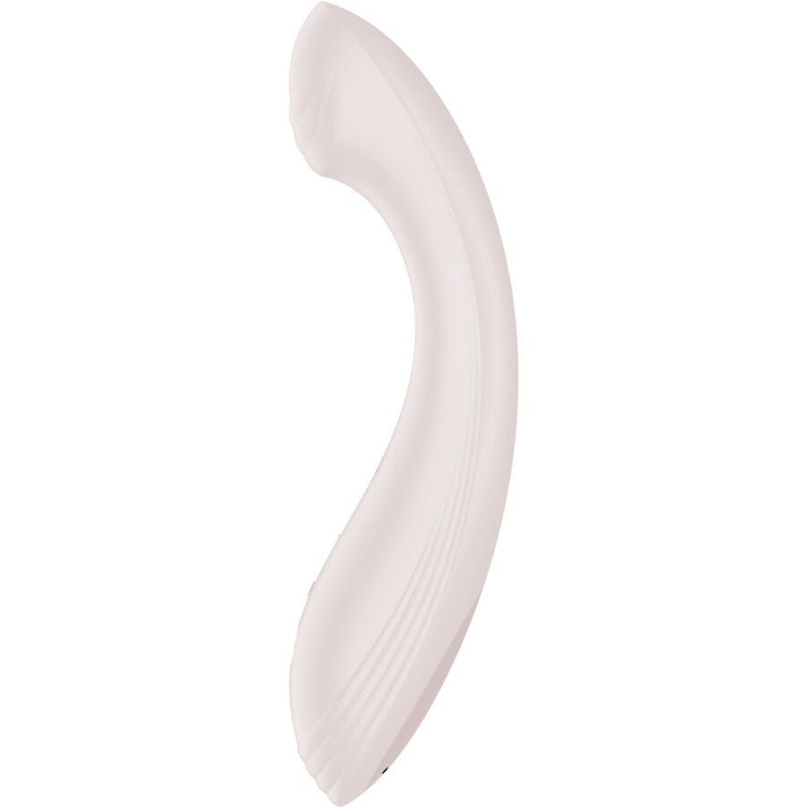 Satisfyer G-Force Vibrator G-Spot Stimulator Beige | Niks.fi verkkokauppa