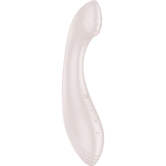 Satisfyer G-Force Vibrator G-Spot Stimulator Beige | Niks.fi verkkokauppa