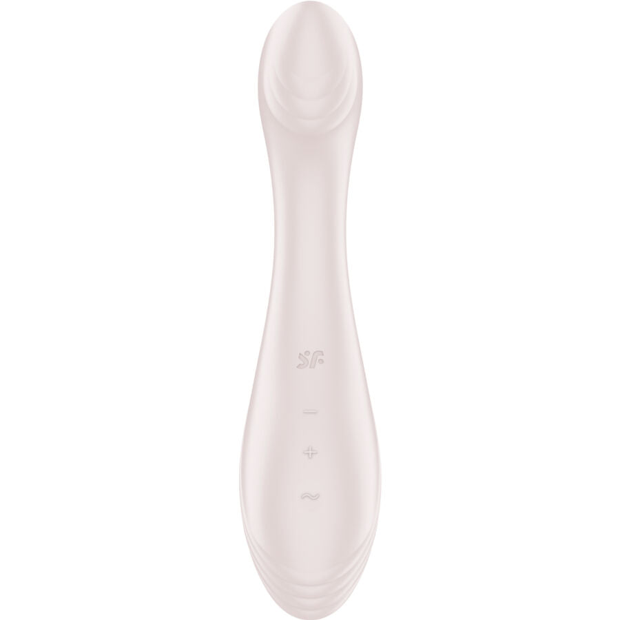 Satisfyer G-Force Vibrator G-Spot Stimulator Beige | Niks.fi verkkokauppa