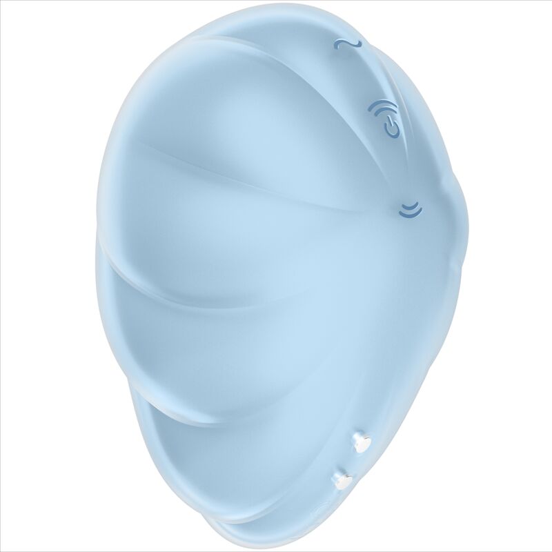 Satisfyer Cloud Dancer Blue Air Pulse Vibrator | Niks.fi verkkokauppa