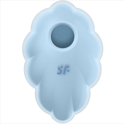 Satisfyer Cloud Dancer Blue Air Pulse Vibrator | Niks.fi verkkokauppa