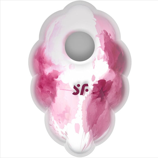 Satisfyer Cloud Dancer Red Vibrator Air Pulse | Niks.fi verkkokauppa