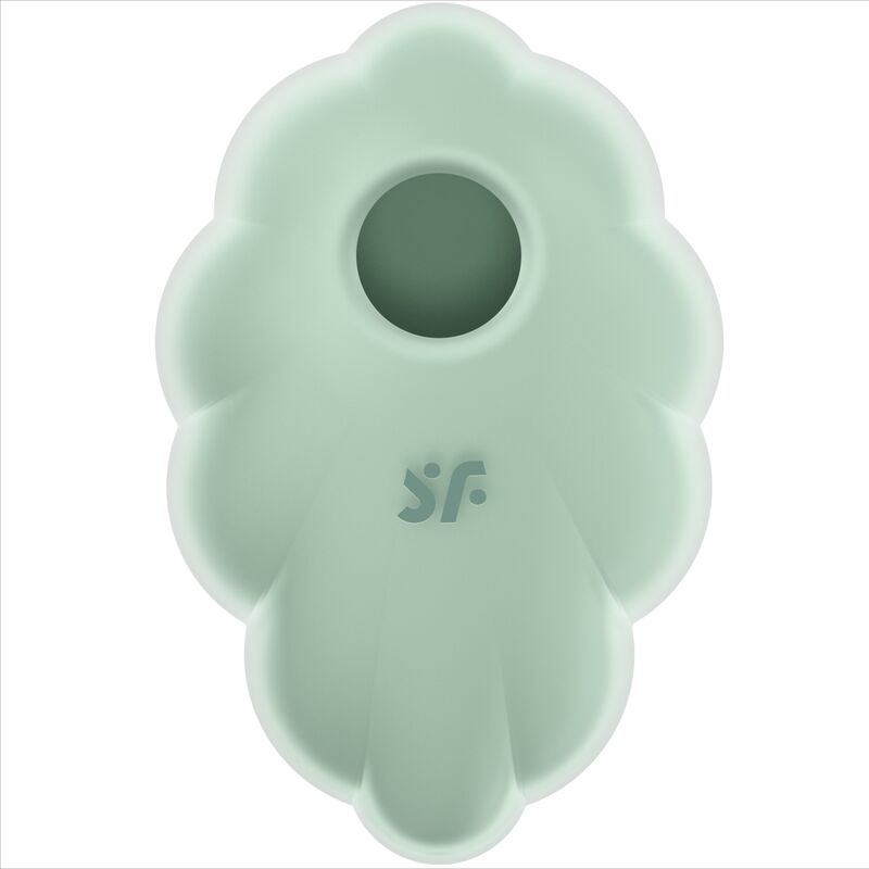 Satisfyer Cloud Dancer Green Air Pulse Vibrator | Niks.fi verkkokauppa