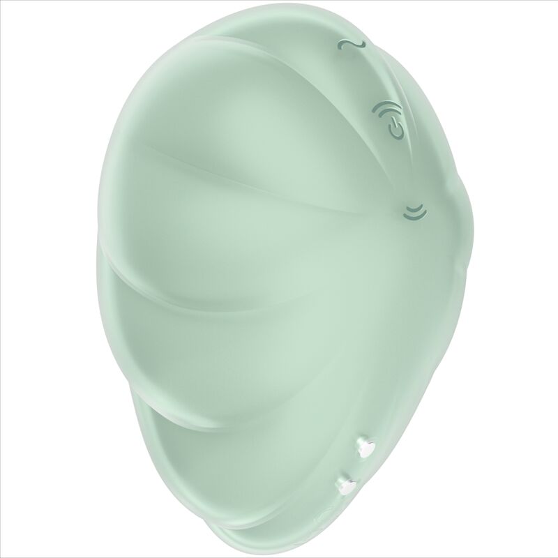 Satisfyer Cloud Dancer Green Air Pulse Vibrator | Niks.fi verkkokauppa