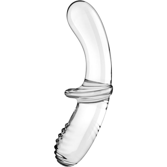 Satisfyer Double Crystal Dildo Transparent | Niks.fi verkkokauppa