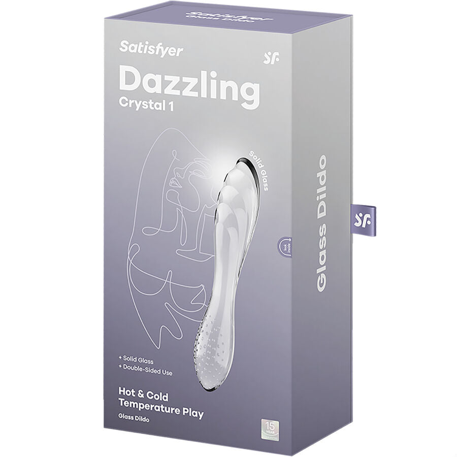 Satisfyer Dazzling Crystal Transparent | Niks.fi verkkokauppa