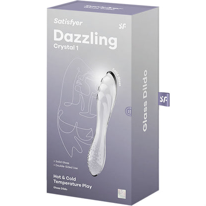 Satisfyer Dazzling Crystal Transparent | Niks.fi verkkokauppa