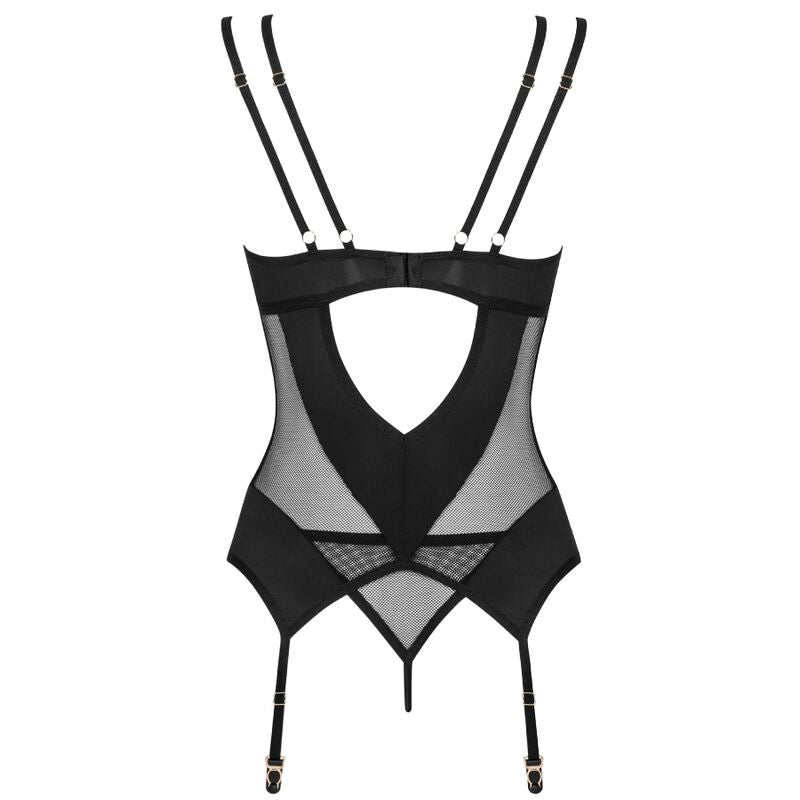 Obsessive Nesari Corset & Thong Xs/S | Niks.fi verkkokauppa