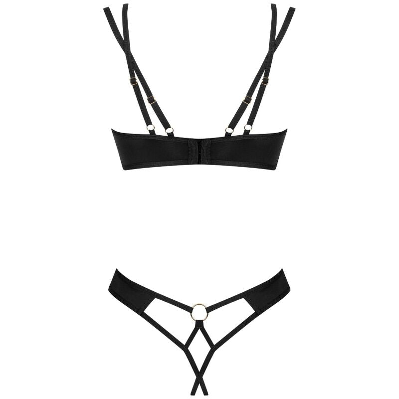 Obsessive Nesari Set Two Pieces Crotchless Xs/S | Niks.fi verkkokauppa