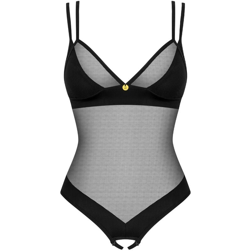 Obsessive Nesari Teddy Crotchless M/L | Niks.fi verkkokauppa