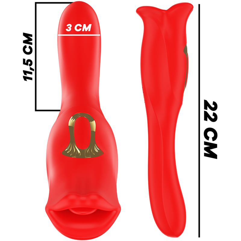 Mia Siena Triple Pleasure Vibrating + Biting | Niks.fi verkkokauppa