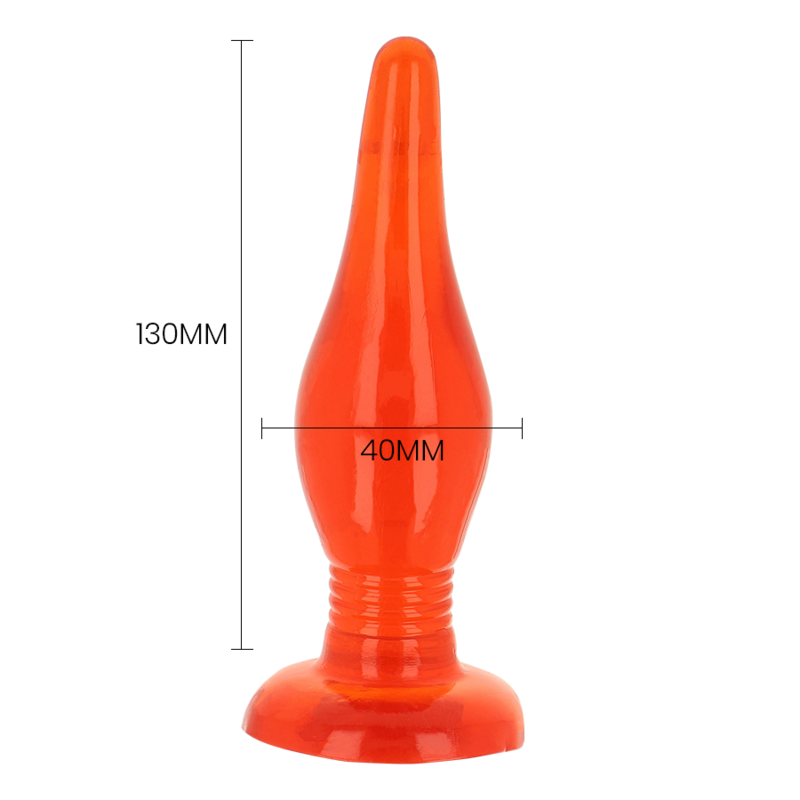 Baile Red Soft Touch Anal Plug 14.2 Cm | Niks.fi verkkokauppa