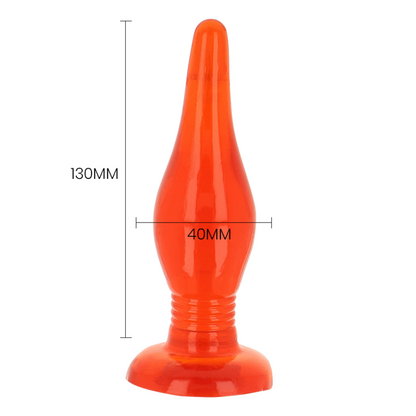 Baile Red Soft Touch Anal Plug 14.2 Cm | Niks.fi verkkokauppa