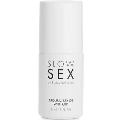 Bijoux Slow Sex Sexual Massage Oil With Cbd 30 Ml | Niks.fi verkkokauppa