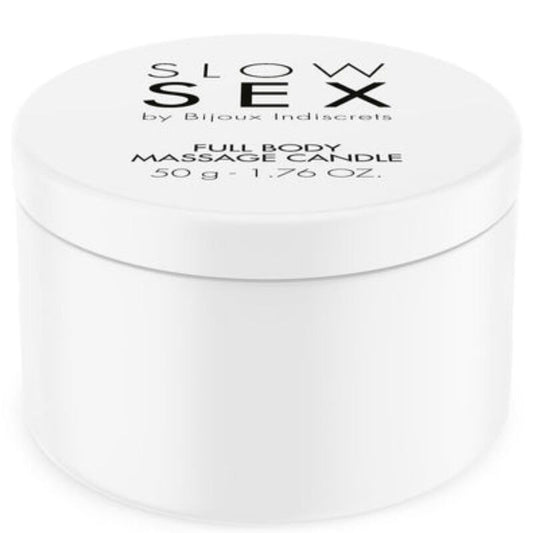Bijoux Slow Sex Body Massage Candle 50 G | Niks.fi verkkokauppa