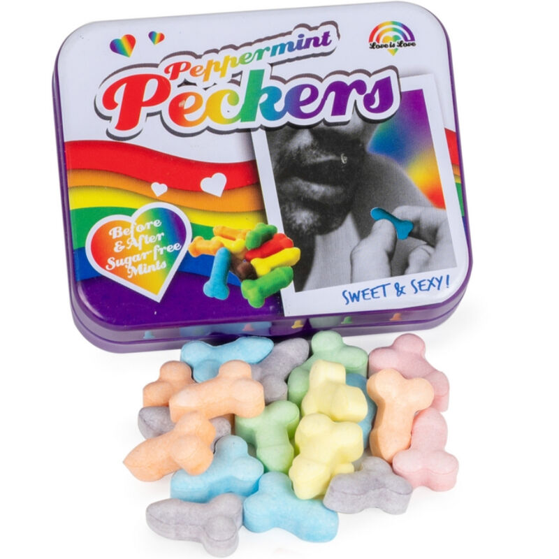 Spencer & Fleetwood Peckers Mint Rainbow Candy | Niks.fi verkkokauppa