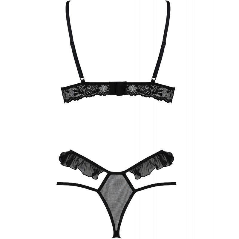 Passion Dolly Set Two Pieces Black S/M | Niks.fi verkkokauppa