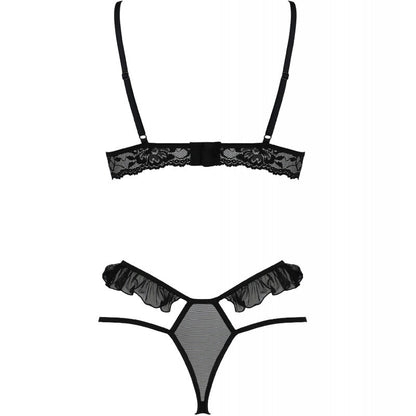 Passion Dolly Set Two Pieces Black S/M | Niks.fi verkkokauppa
