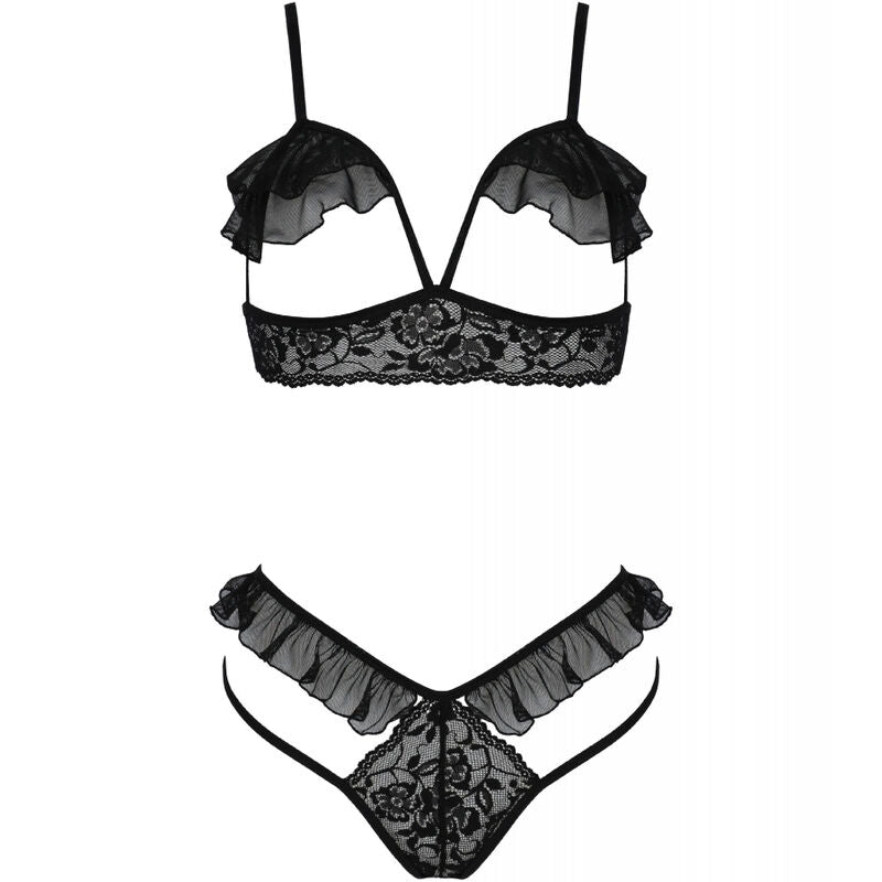 Passion Dolly Set Two Pieces Black S/M | Niks.fi verkkokauppa