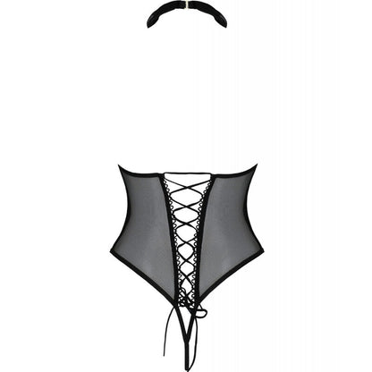 Passion Trisha Open Body Black S/M | Niks.fi verkkokauppa