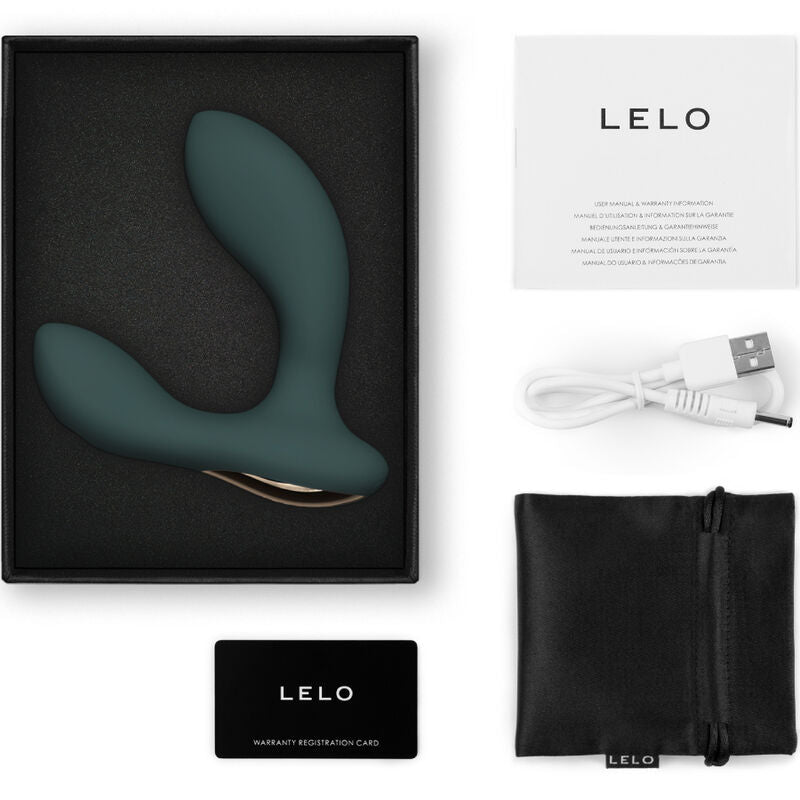 Lelo Hugo 2 Green Prostate Massager | Niks.fi verkkokauppa