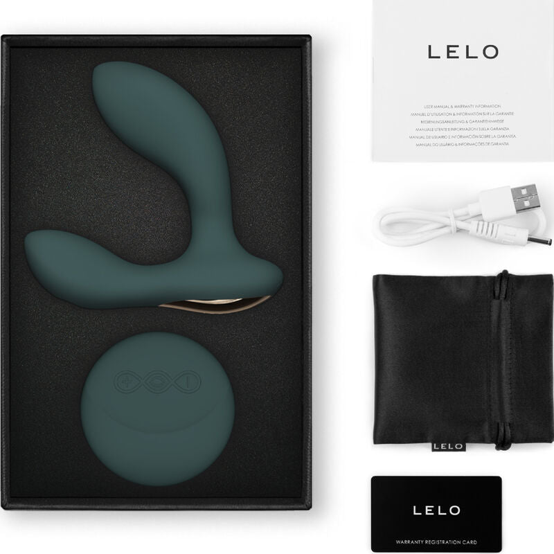 Lelo Hugo 2 Green Remote Control Prostate Massager | Niks.fi verkkokauppa