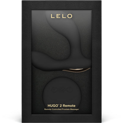 Lelo Hugo 2 Prostate Massager Remote Control Black | Niks.fi verkkokauppa
