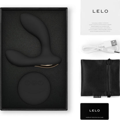 Lelo Hugo 2 Prostate Massager Remote Control Black | Niks.fi verkkokauppa