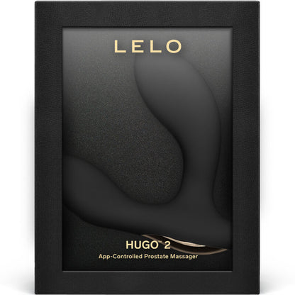 Lelo Hugo 2 Black Prostate Massager | Niks.fi verkkokauppa
