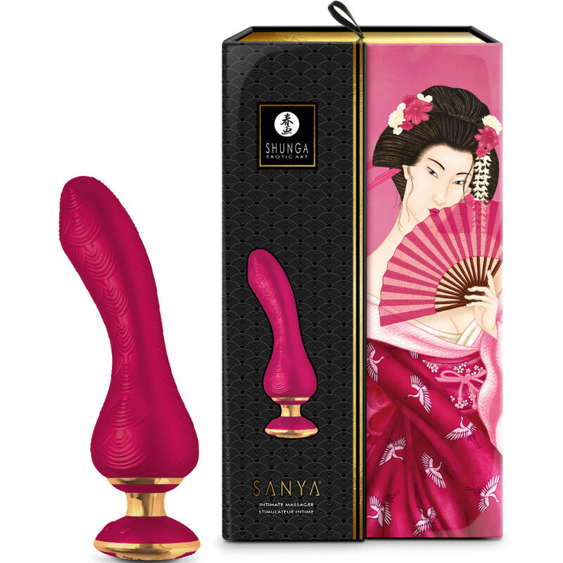 Shunga Sanya Intimate Massager Fuchsia | Niks.fi verkkokauppa