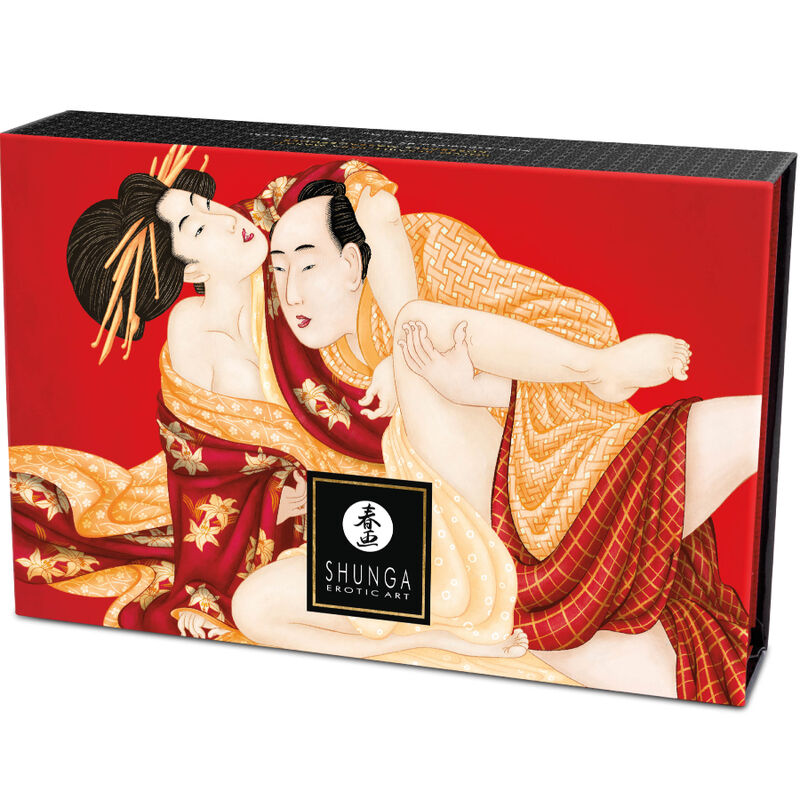 Shunga Strawberry Edible Massage Powder Kit | Niks.fi verkkokauppa