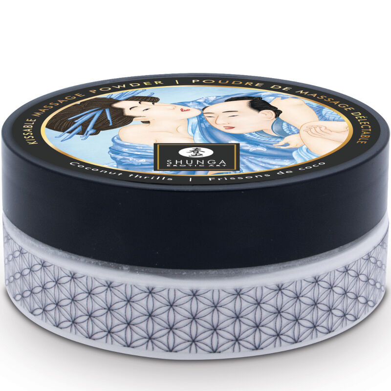 Shunga Edible Coconut Massage Powder Kit | Niks.fi verkkokauppa