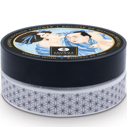 Shunga Edible Coconut Massage Powder Kit | Niks.fi verkkokauppa