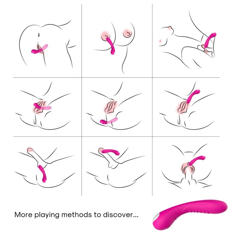 Armony Legend Vibrator Silicone Fuchsia | Niks.fi verkkokauppa