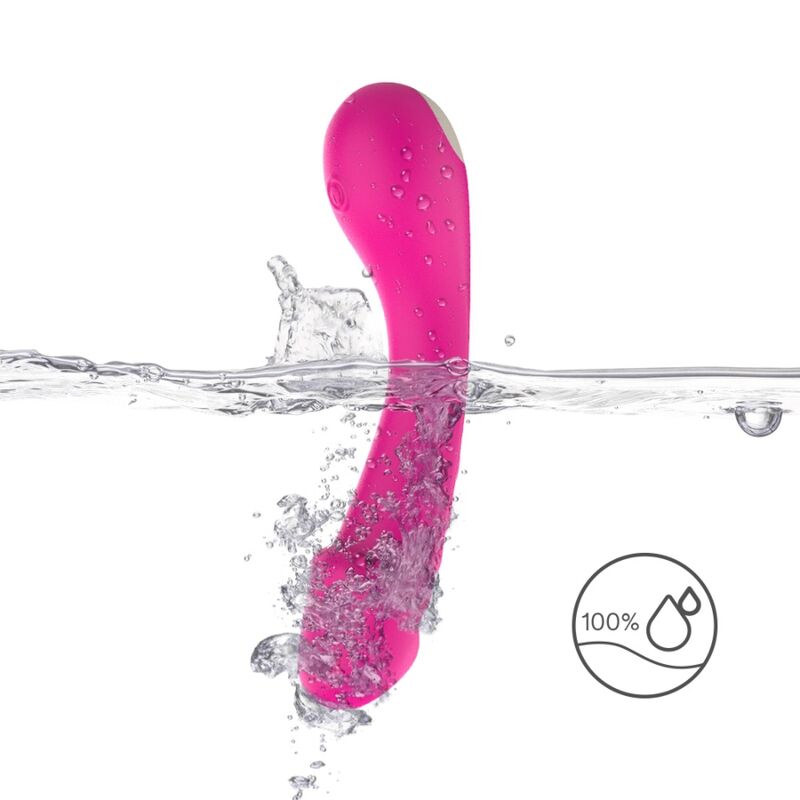 Armony Dildo Vibrator G-Spot Silicone Fuchsia | Niks.fi verkkokauppa